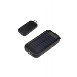 Güneş Enerjili Işıklı Solar Taşınabilir Usb Girişli Şarj Cihazı Powerbank 15000 Mah