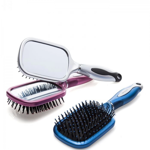 Özel Dişli Profesyonel Aynalı Saç Fırçası Aynalı Tarak Özel Dişli Profesyonel Aynalı Saç Fırçası Aynalı Tarak
