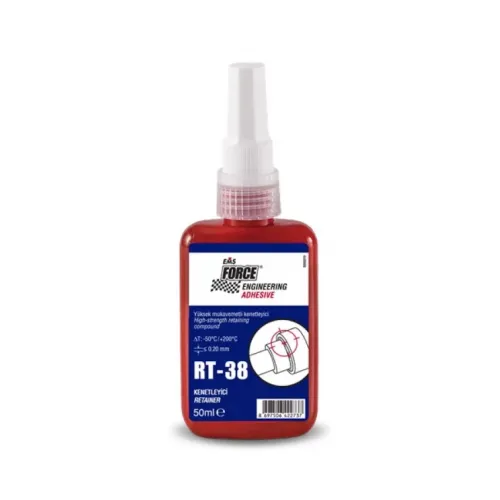 RT - 38 RULMAN KENETLEYİCİ ÇOK YÜKSEK KUVETLİ 50 ML (Lisinya) RT - 38 RULMAN KENETLEYİCİ ÇOK YÜKSEK KUVETLİ 50 ML (Lisinya)