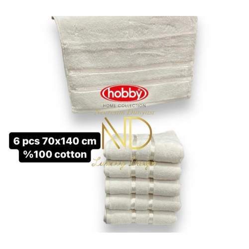 Dolce Açık Kahve 70x140 6lı Havlu Seti Dolce Açık Kahve 70x140 6lı Havlu Seti