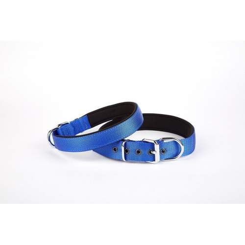 Softlu Köpek Boyun Tasması 3 cm x 55 cm Mavi