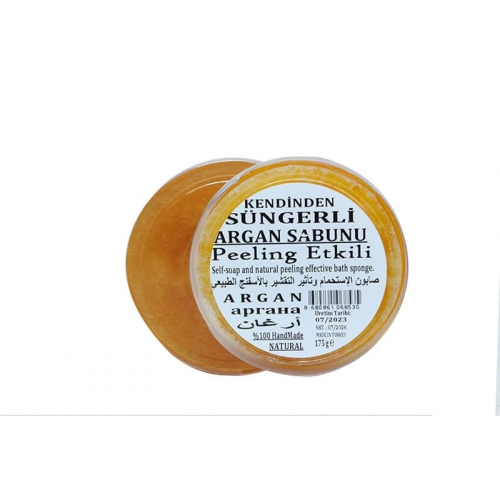 Süngerli Sabun Argan Süngerli Sabun Argan