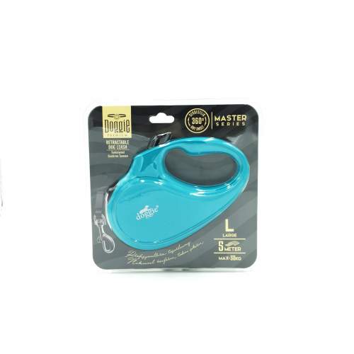 Seri Otomatik Makaralı Köpek Gezdirme 50 kg / 5 M Turkuaz Seri Otomatik Makaralı Köpek Gezdirme 50 kg / 5 M Turkuaz