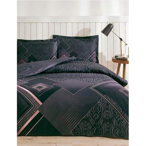 Özdilek Çift Kişilik Ranforce Nevresim Takımı Snazzy Siyah Özdilek Çift Kişilik Ranforce Nevresim Takımı Snazzy Siyah