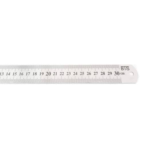 BTS 12259 Çelik Cetvel 50 cm 30 mm BTS 12259 Çelik Cetvel 50 cm 30 mm