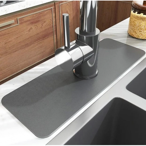 Pratik Su Emici Sihirli Lavabo Kenar Matı 38x13cm Pratik Su Emici Sihirli Lavabo Kenar Matı 38x13cm