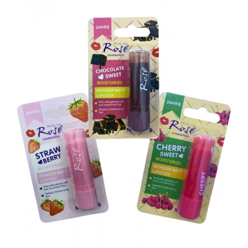 Yoğun Etkili Dudak Koruyucu Nemlendirici Balm Kiraz Çilek Çikolata (3lü Set) Yoğun Etkili Dudak Koruyucu Nemlendirici Balm Kiraz Çilek Çikolata (3lü Set)