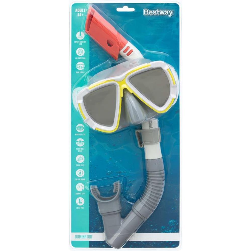 Bestway Dominator 2 Aynalı Maske Snorkel Set - 24053 (Lisinya)