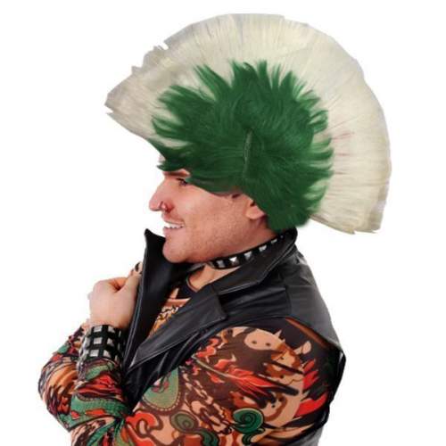 Mohican Mohawk Punk Peruk - 70 li 80 li Yıllar Peruk Model 10 Mohican Mohawk Punk Peruk - 70 li 80 li Yıllar Peruk Model 10