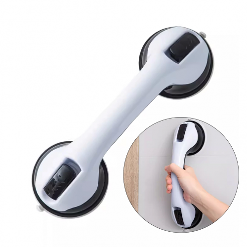 Sunup Sn-14661 Vantuzlu Banyo Tutacağı - Kayma Düşme Önleyici Kilitli Tutunma Barı Sunup Sn-14661 Vantuzlu Banyo Tutacağı - Kayma Düşme Önleyici Kilitli Tutunma Barı