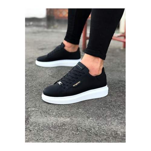 Siyah Erkek Casual Ayakkabı Siyah Erkek Casual Ayakkabı