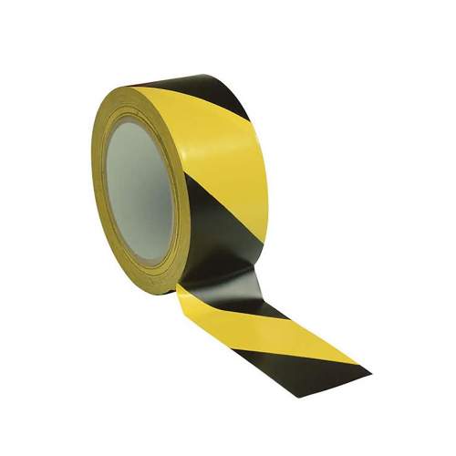 Yer İşaretleme Bandı Sarı Siyah 50 mm 30 Metre