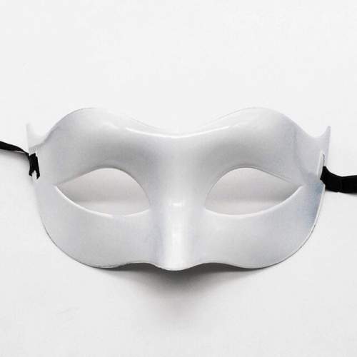 Beyaz Renk Masquerade Kostüm Partisi Venedik Balo Maskesi Beyaz Renk Masquerade Kostüm Partisi Venedik Balo Maskesi