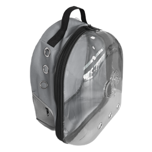 Kalpli Patili Astronot Şeffaf Taşıma Sırt Çantası Gri 24x32x42 cm Kalpli Patili Astronot Şeffaf Taşıma Sırt Çantası Gri 24x32x42 cm