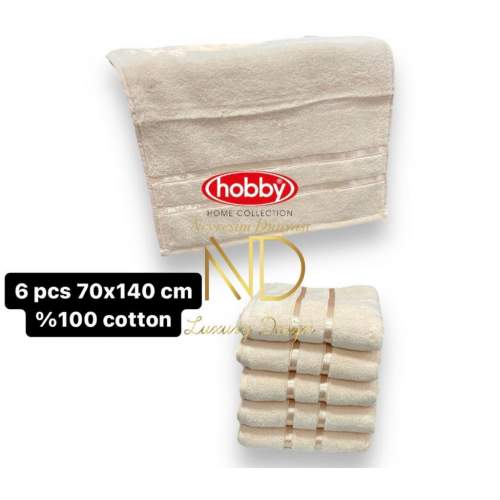 Dolce Somon 70x140 6lı Havlu Seti Dolce Somon 70x140 6lı Havlu Seti