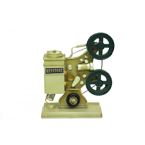 Vintage Tasarım Dekoratif Metal Sinemaskop