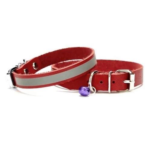 Reflektörlü Kedi ve Yavru Köpek Tasması 1,0x19 cm Kırmızı Small Reflektörlü Kedi ve Yavru Köpek Tasması 1,0x19 cm Kırmızı Small