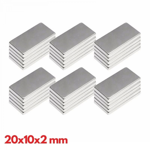 N35 20x10x2 Mm Neodyum Mıknatıs 2000 Adet, Köşeli, Nikel Kaplamalı Kaliteli Ve Dayanıklı Ürün N35 20x10x2 Mm Neodyum Mıknatıs 2000 Adet, Köşeli, Nikel Kaplamalı Kaliteli Ve Dayanıklı Ürün