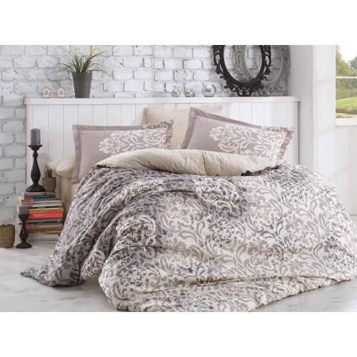 Çift Kişilik Poplin Nevresim Serenity Gri Çift Kişilik Poplin Nevresim Serenity Gri