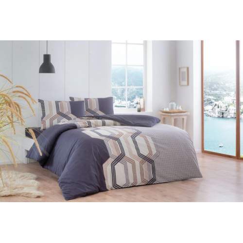 Ranforce Tek Kişilik  Nevresim Takımı Vesper Kahve Ranforce Tek Kişilik  Nevresim Takımı Vesper Kahve