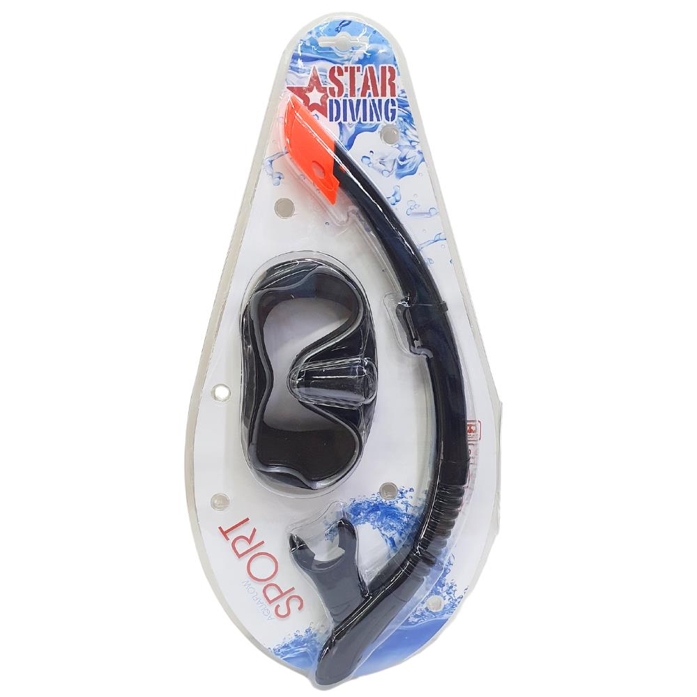 ÇNR-51714 - MASKE SET  PC - STAR DIVING (Lisinya)