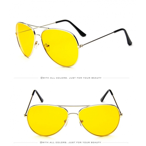 Unisex Gold Metal Çerçeveli Damla Gözlük (kutulu) Unisex Gold Metal Çerçeveli Damla Gözlük (kutulu)