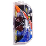 Silikon Maske Snorkel Set Tempered - 246-55 (Lisinya)