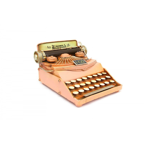 Vintage Tasarım Dekoratif Metal Daktilo Vintage Tasarım Dekoratif Metal Daktilo