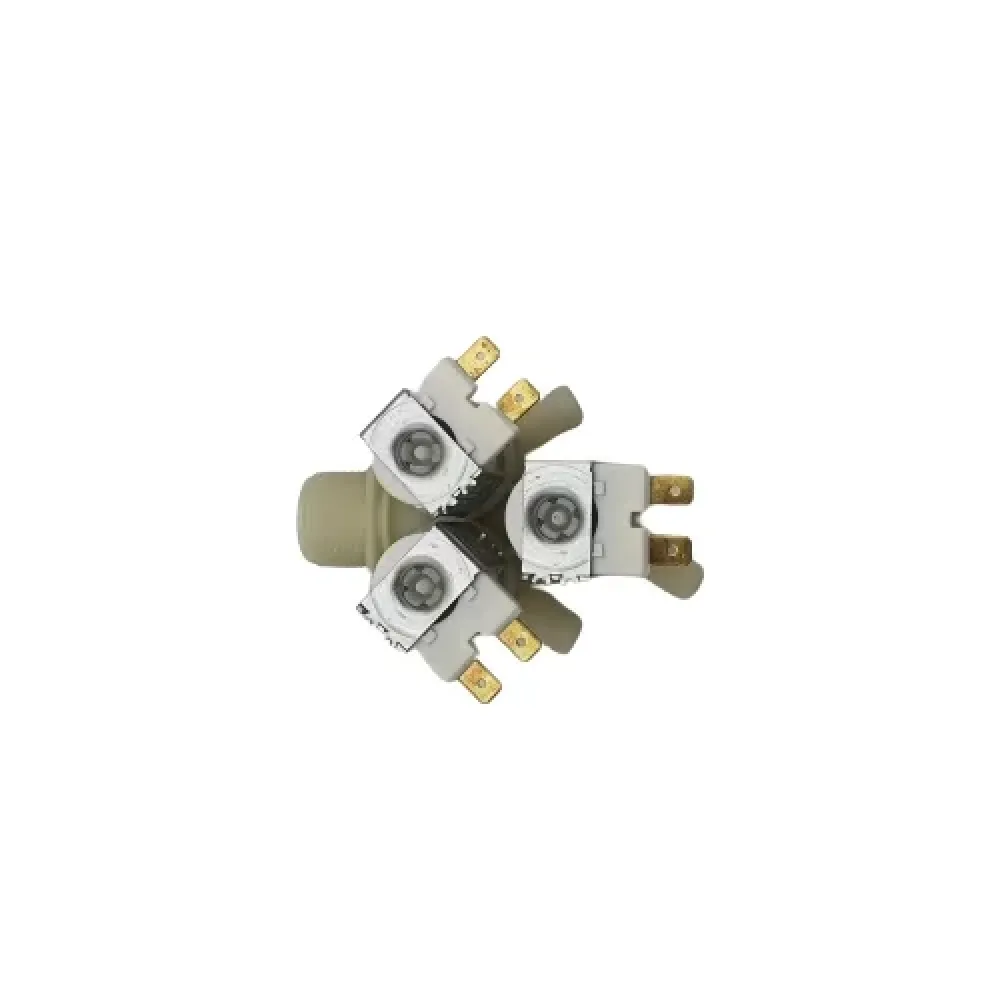 3/4 inç N.K. 220 V AC / DC 10.5 MM 90 DERECE ÜÇLÜ SU VENTİLİ SOLENOİD VANA (Lisinya)