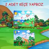 Origami 5+ Keçe Yapboz - 5 Yaş Puzzle