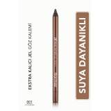 Flormar Extreme Tattoo Gel Pencil 001 Glitzy Brown Göz Kalemi