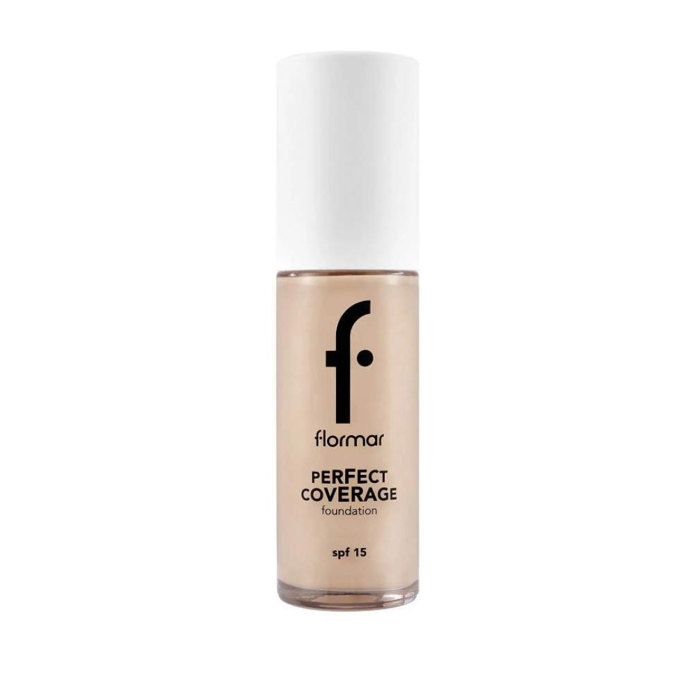 Flormar Perfect Coverage 105 Porcelain Ivory Yoğun Kapatıcı Su Bazlı Fondöten