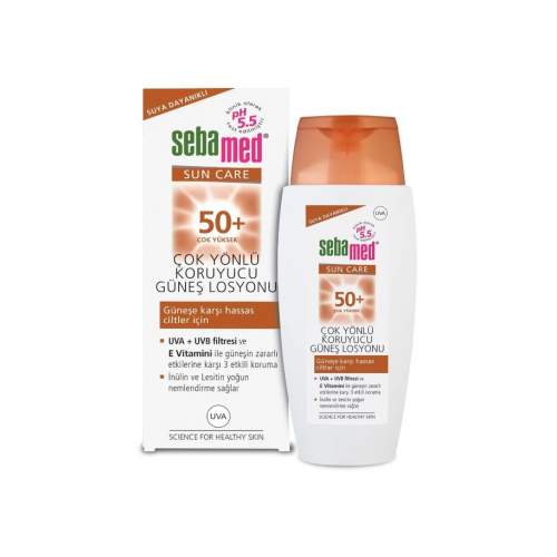 Sebamed Sun Care 50+ 2x150 ml Güneş Losyonu Sebamed Sun Care 50+ 2x150 ml Güneş Losyonu