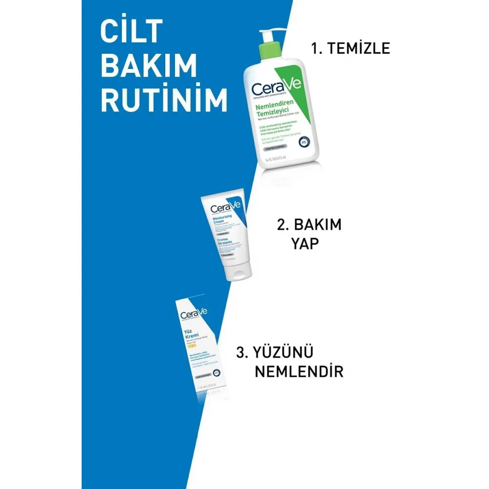 CeraVe Krem Kuru ve Çok Kuru Ciltler 177 ml 2 Adet Nemlendirici