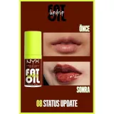 Nyx Status Update Fat Oil Lip Drip Parlatıcı Dudak Yağı