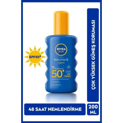 Nivea Sun Koruma Nem SPF20 200 ml Güneş Spreyi