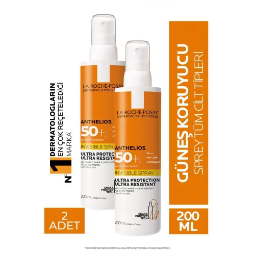 Anthelios Invisible Spray Spf50 200 ml 2 Ade Anthelios Invisible Spray Spf50 200 ml 2 Ade