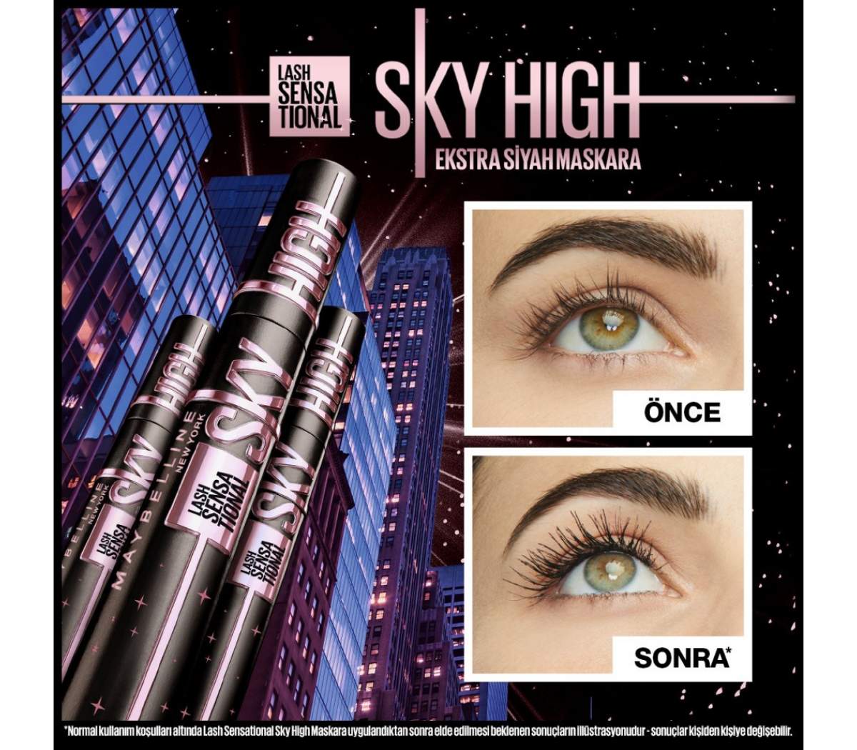 Maybelline Sky High Cosmic Black Maskara