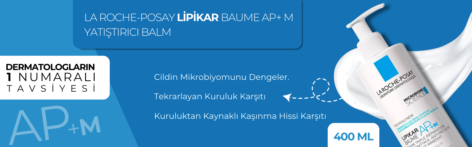 La Roche-Posay Lipikar Baume AP+ M Yatıştırıcı Balm