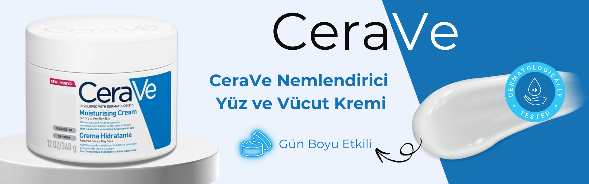 Cerave 340 gr Moisturising Cream Nemlendirici Krem